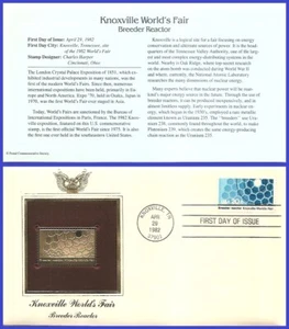 USA2 #2008 U/A GOLDEN REPLICA FDC Breeder Reactor - Bild 1 von 1