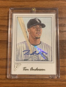 2017 Topps Gallery Autographs #36 Tim Anderson
