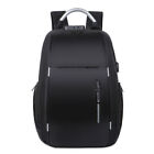 17" Men Laptop Backpack Anti Theft Waterproof Rucksack Travel School Bag