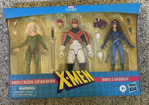 Marvel Legends 6" Figures Excalibur 3 Pack Meggan Captain Britain Shadowcat MIB - Picture 1 of 6