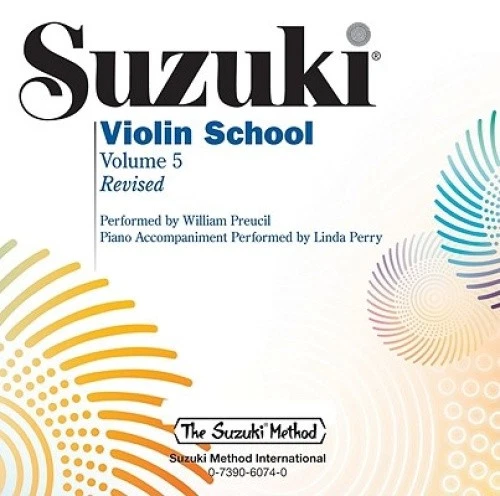 Suzuki Violin School, Vol 5 (Suzuki Method Core Materials) [Audio] [CD-Audio] - Imagen 1 de 1