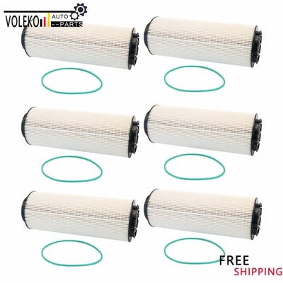 Filtro de combustible nuevo 6 piezas para 2164463 2164463PE 2277129 2277129PE STOCK EN EE. UU. Foto 1 de 4