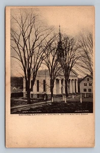 Vintage Congregational Church South Coventry Connecticut Postcard - Picture 1 of 2