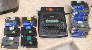 Brother P-Touch Electronic Label Printer Model PT-1890 and 19 Label Maker Tape's - Picture 1 of 5