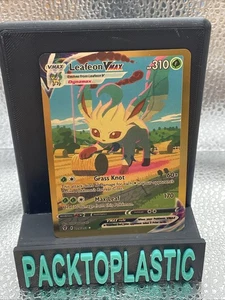 Leafeon VMax Alt Art – Evolving Skies  205/203 Gold Foil Fan Art RARE B2 Promo - Picture 1 of 2