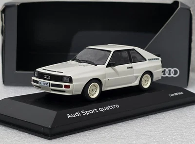 Audi Sport Quattro 1984 White 1:43 Minichamps A5-5785 Dealer Ed. SUPER RARE! (13 - Image 1 of 4