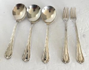 Cubiertos plateados International Silver Co., Hotel The Carlyl 5 piezas - Imagen 1 de 8