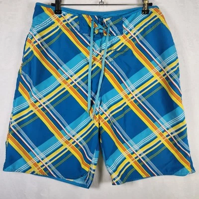 Pantalones Cortos Anchorblue Azul Amarillo Talla 32 Cintura Foto 1 de 4