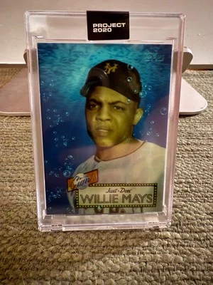 2020 Topps Project 2020 - 1952 Topps Willie Mays #128 Don C /7195 - Image 1 of 2