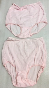 (2) De colección Sears Original Abuela Bragas Nylon ROSA Ropa Interior Talla 6 37-38 Mediana - Imagen 1 de 11