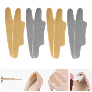 4 Paia Adesivi Antiusura Scarpe Comodi Tacchi Protezioni per Scarpe - Foto 1 di 12