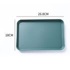 Plastic Food Tray Non-Slip Serving Tray Household Rectangular Storage Tray-Part