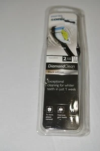 Philips Sonicare HX6062/94 Diamond Clean Brush Heads - Black - Picture 1 of 2