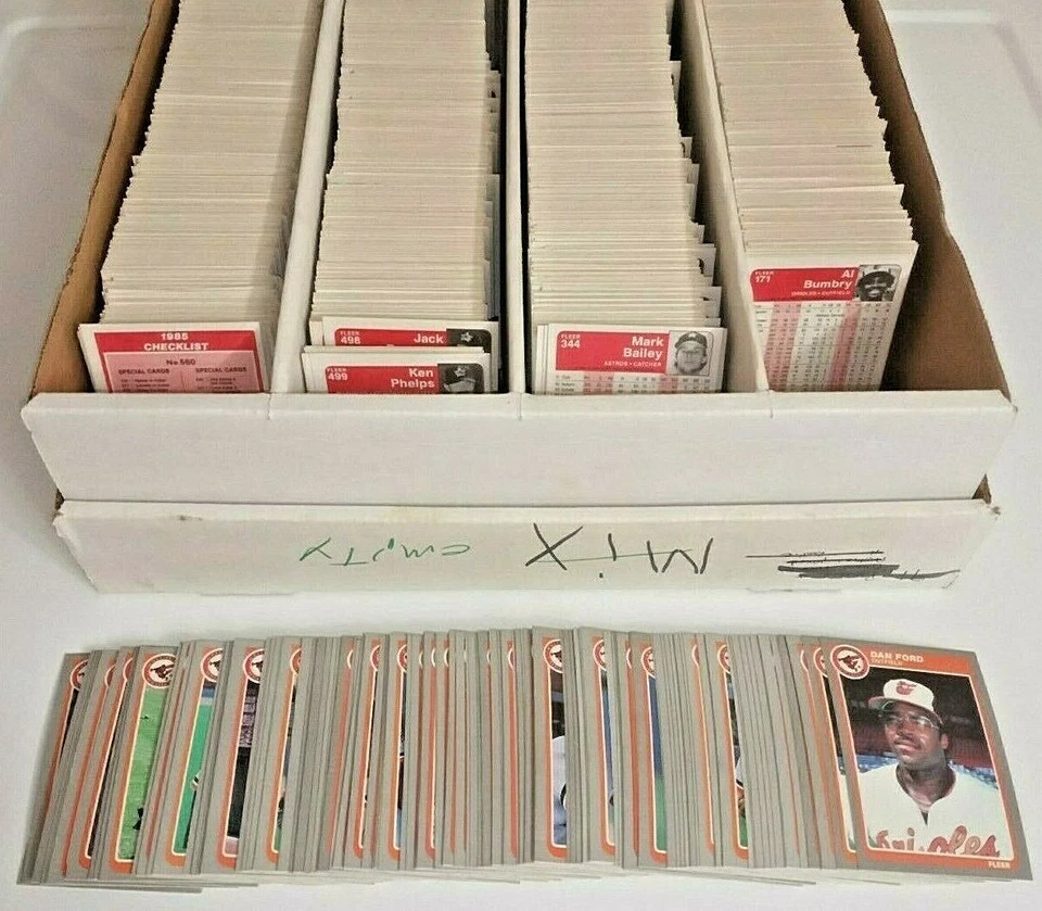 1985 Fleer Baseball Cards Complete Your Set U-Pick (#'s 1-220) Nm-Mint - Image 1 of 1