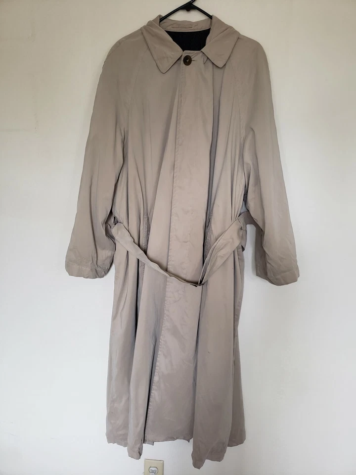 Gabardina Allegri Neiman Marcus beige peso pesado nueva sin etiquetas talla 52 Foto 1 de 4
