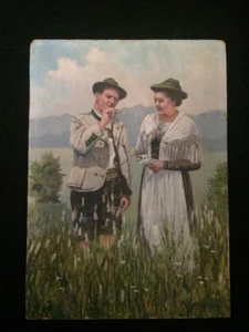 H. Wegener Original Vintage Oil Painting - Maikafer Flieg! Munchen 23 - Picture 1 of 11