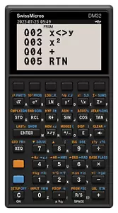 SwissMicros DM32 Programmable RPN Calculator - HP-32SII Clone - Picture 1 of 1