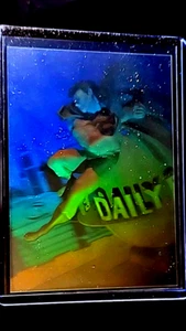 1996 Fleer Skybox Superman Holo Series HoloCel Superman Insert Hologram Card - Picture 1 of 2
