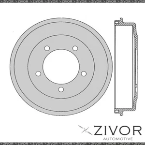 New PROTEX Brake Drum For DAIHATSU ROCKY . 3YE 4 Cyl EFI 1987 - 1989 #DRUM1694 - Picture 1 of 1