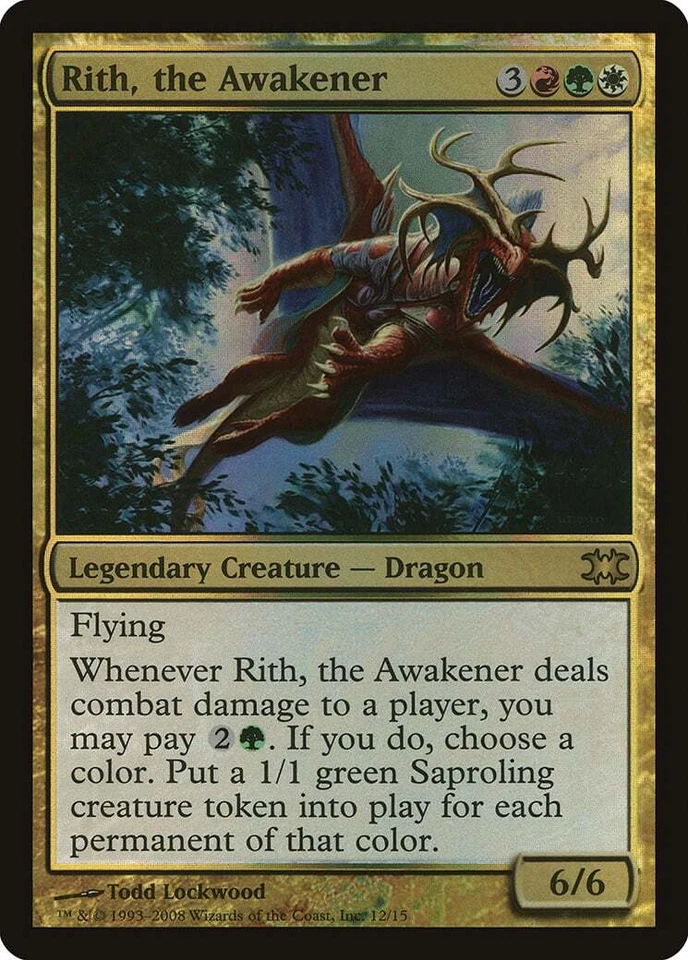 Rith, the Awakener FOIL From the Vault: Dragons PLD Rare CARD ABUGames - Image 1 of 1