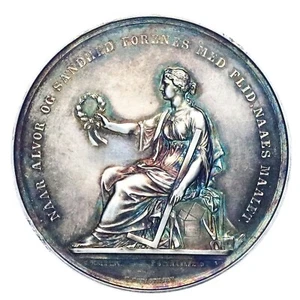 Dania Srebrny Medal Nagroda Stowarzyszenia Rzemieślników w Kopenhadze - Zdjęcie 1 z 2
