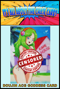 Ribrianne Girls Of Dragon Ball Swimsuit  Goddess Anime Girl Doujin ACG Card