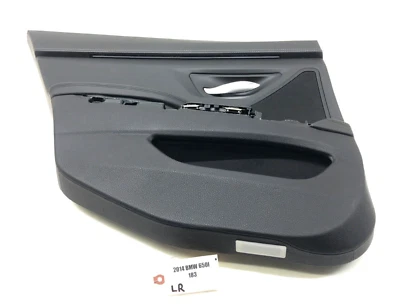 2012-2018 BMW 650I F06 ЛЕВЫЙ ВОДИТЕЛЬ ЗАДНЯЯ ВНУТРЕННЯЯ ДВЕРЬ КРЫШКА ПАНЕЛИ OEM. - Изображение 1 из 4