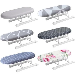 Ironing Board Home Travel Portable Sleeve Cuffs Mini Table With Folding Leg - Picture 1 of 11