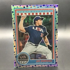 LUIS RODRIGUEZ 2025 EE. UU. Estrellas y Rayas ESTRELLAS COLEGIATA - Imagen 1 de 2