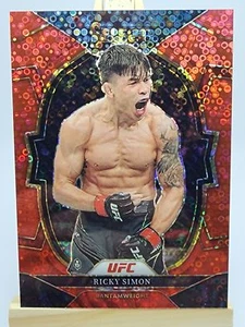 Ricky Simon 2023 Panini Select UFC Red Disco Prizm #91 /99 - Picture 1 of 2