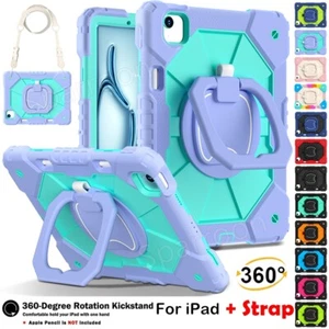 Für iPad 5/6/7/8/9/10th Air Pro 11'' M4 2024 Schutzhülle Kinder Stoßfeste Case - Picture 1 of 135