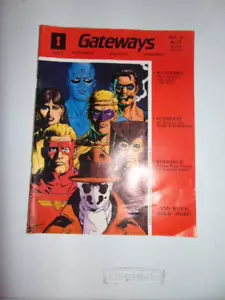 Revista Gateway 4 aceptable 1987 GPI Allan Moore, Watchmen, Elfquest, Robotech - Imagen 1 de 1