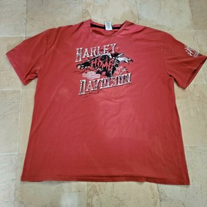 Las mejores ofertas en Harley-Davidson Rojo Grande y alto ropa para hombres  | eBay