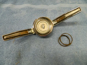 1965 MERCURY COMET HORN RING KIT*DRIVER CHROME*C5GB 13A800 F&G 202 404 CALIENTE - Picture 1 of 23