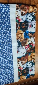 PUPPY LOVE BAUMWOLLE KISSENBEZUG FÜR KINDER STANDARDGRÖSSE - Bild 1 von 5