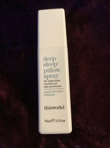 This Works Deep Sleep Pillow Spray 75 ml Infused with Lavender, Camomile No Box - Picture 1 of 1