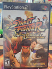 Street Fighter Anniversary Collection (Sony PlayStation 2, 2004) Complete in Box