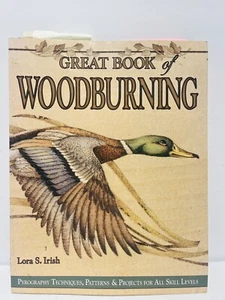 Great Book of Woodburning: Pyrography Techniques, Patterns and Projects for all - Picture 1 of 5