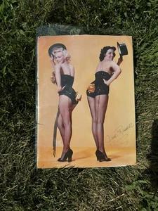 Foto firmada por JANE RUSSELL - Caballeros Preferentes Rubias con Marilyn Monroe - Imagen 1 de 4