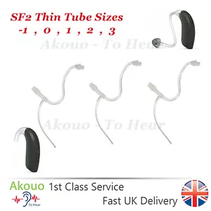 GENUINE GN Resound Surefit 2 (SF2) Danalogic Hearing Aid Slim Thin Tubes - Picture 1 of 2