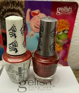 Gelish Duo  Soak-Off Gel + Lacquer - Update to Plaid Reputation - Pick Any Color - Picture 1 of 39