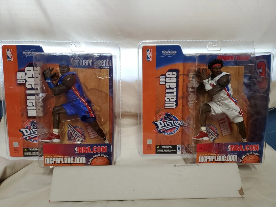 McFarlane Toys NBA Basketball Series 5 Wallace Figure Pistons