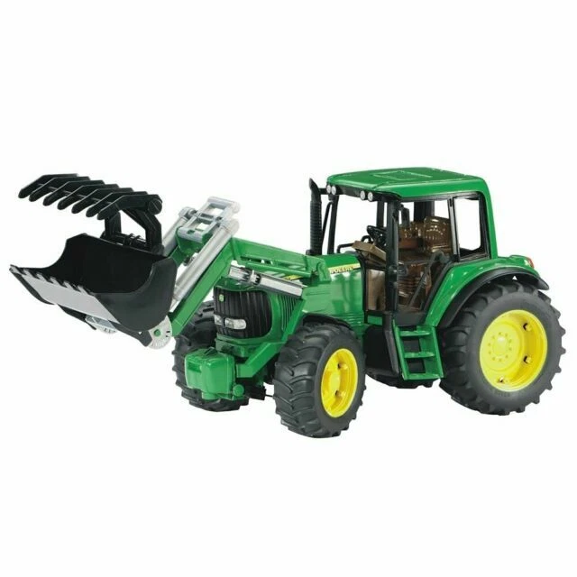 Bruder John Deere 6920 tractor c/w front loader 02052 - Image 1 of 1