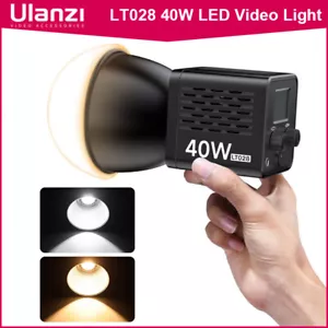 ULANZI LT028 40W Portable Bi-Color LED Video Light with 3400mAh Build-in Battery - Picture 1 of 9