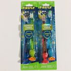 Firefly Light-Up Timer Toothbrush With Suction Cup, Soft 2-Count Each Age 3+