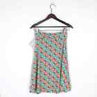 NWT Lularoe Size XS Azure Printed A Line Skirt