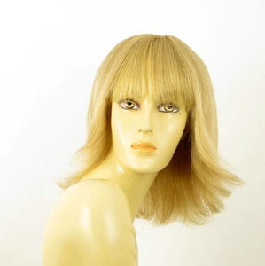 100% Natural Hair Long Blonde Women's Wig ref TABATA 22 - Picture 1 of 9