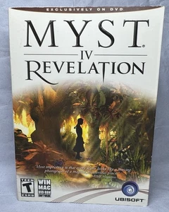 Myst IV: Revelation PC Game WIN MAC DVD-ROM 2004 Brand New Sealed Slipcover - Picture 1 of 7