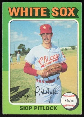 1975 Topps #579 Skip Pitlock - $1 SHIPPING (JB4) - Image 1 of 2