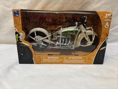 1930 Indian Chief Model Motorcycle Die-cast 1:12 Scale - Image 1 of 4